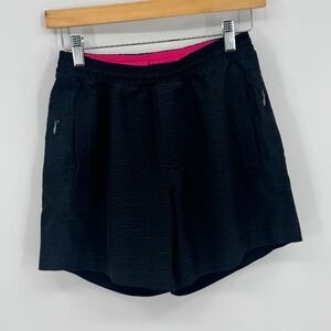 BirdDogs Lined Athletic Gym Shorts Heather Gray Black Pink Men's Small